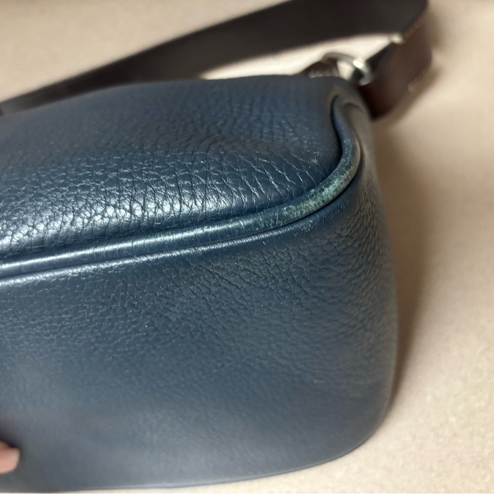 Vintage Dooney & Bourke Navy Shoulder Bag - Picture 9 of 16